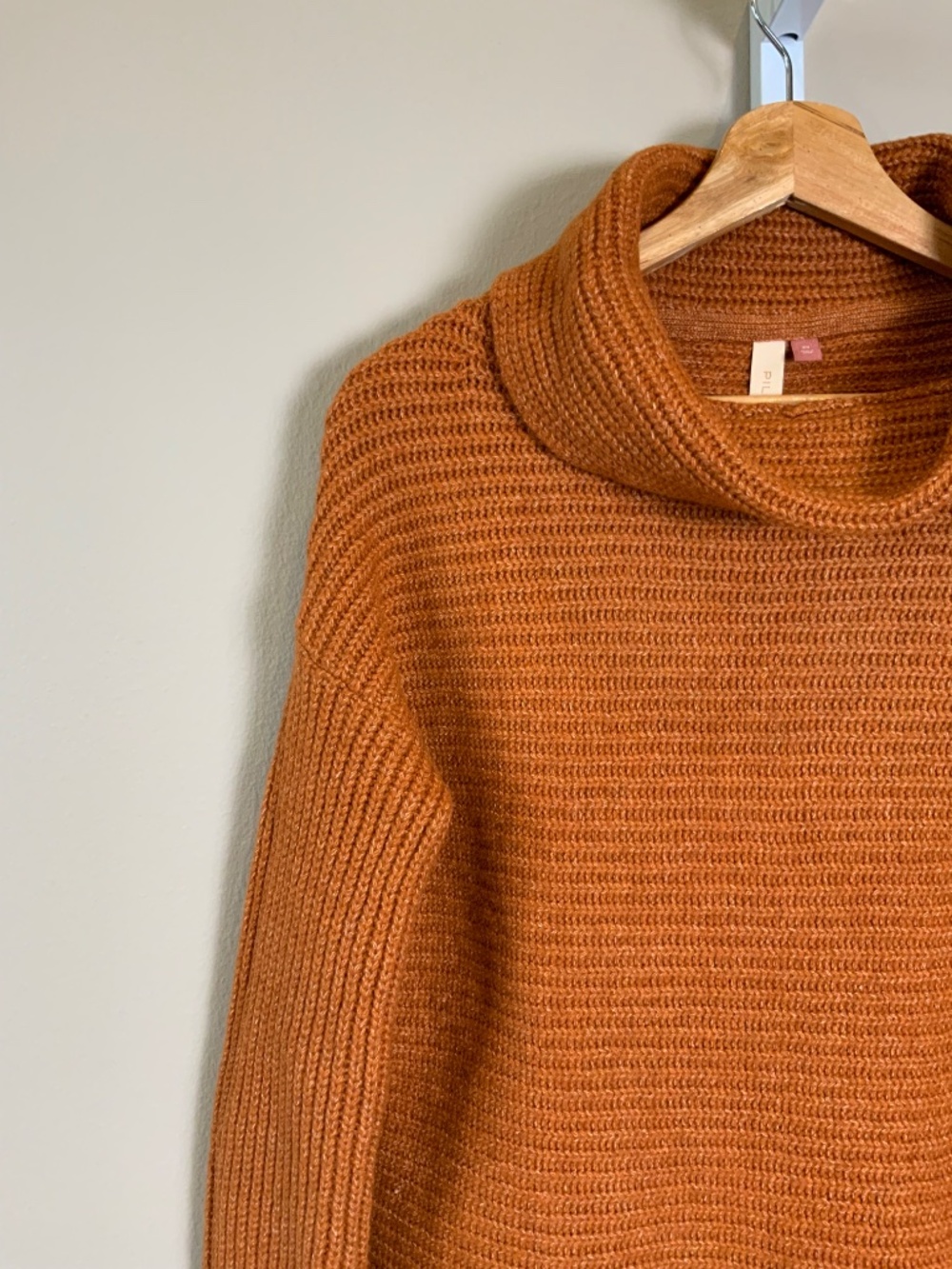 Anthropologie Pilcro Cowl Neck Ribbed Sweater - Picture 5 of 16